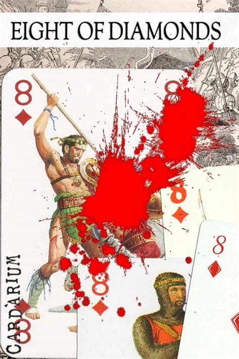 Eight of Diamonds Meaning in a Cartomancy or Tarot.
